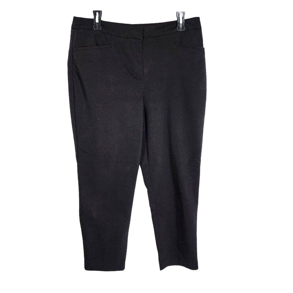 Chico's Fabulously Slimming Ankle Pants Size 1.5 10 Straight Trouser 570275258